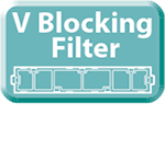 V Blocking Filter – optional