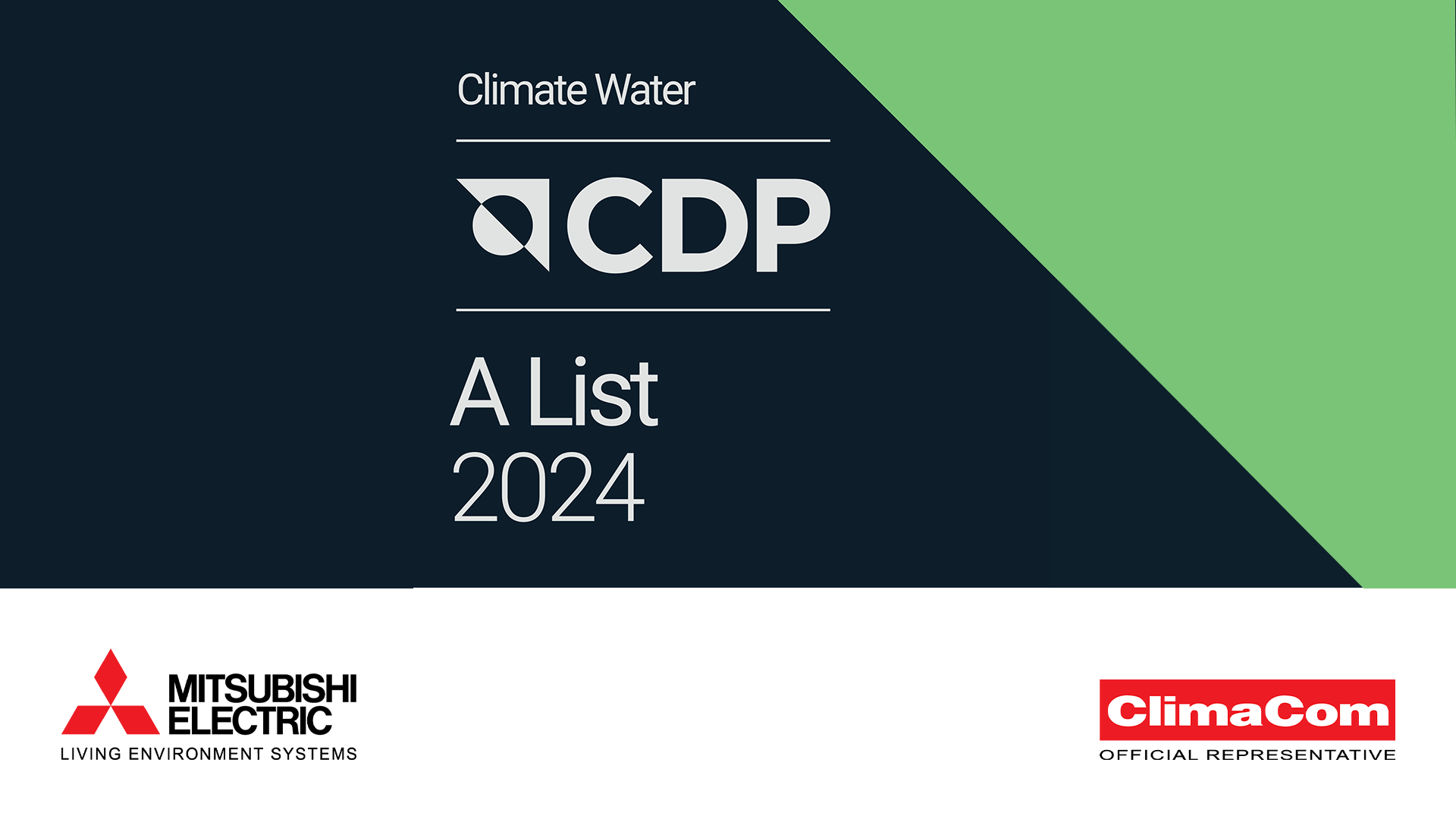 CDP 2024 - A List Mitsubishi Electric 1