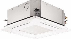VRF City Multi Вътрешни тела Четириструйни касети Mitsubishi Electric 1