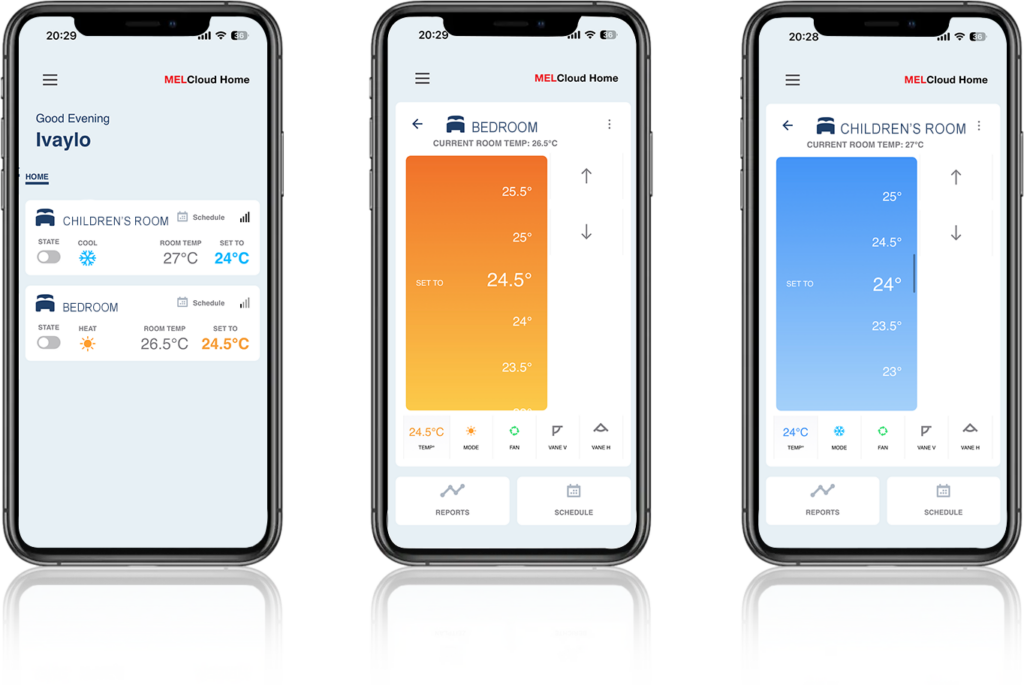 melcloud home phone eng