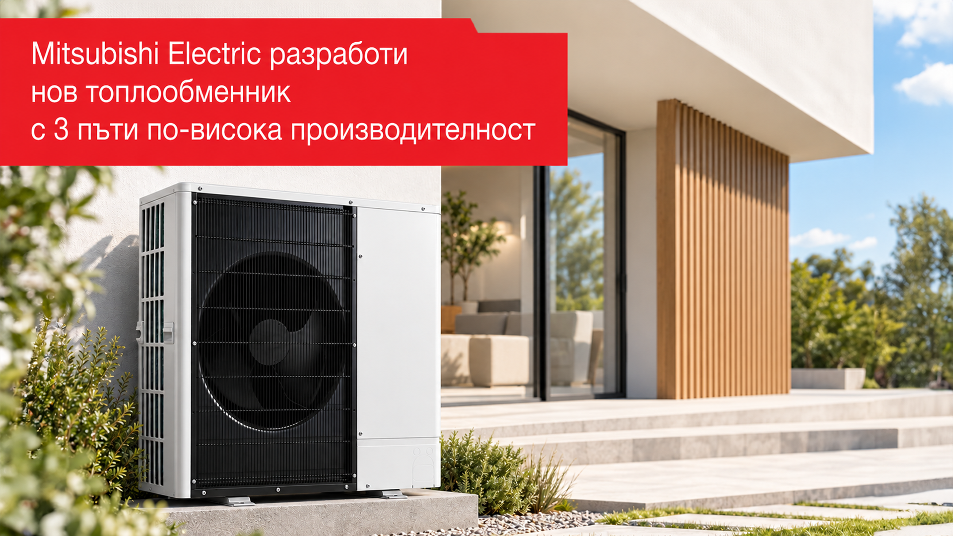 Mitsubishi Electric разработи нов топлообменник